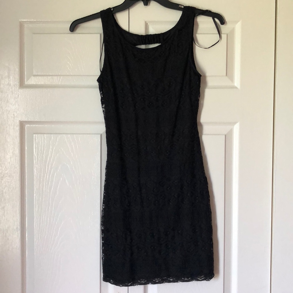 Sexy Black Lace Dress